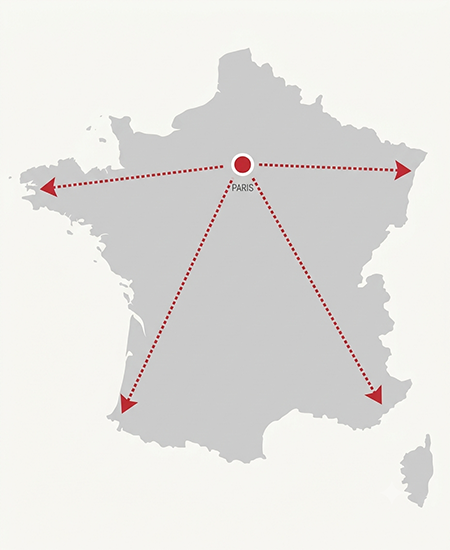 Couverture France - Présence géographique